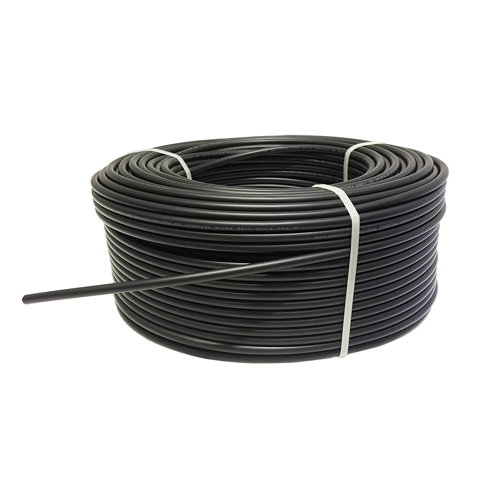4.0mm2 Copper XLPE Double Insulation Halogen Free 1500V TUV and IEC Dual Certificated Solar PV Cable