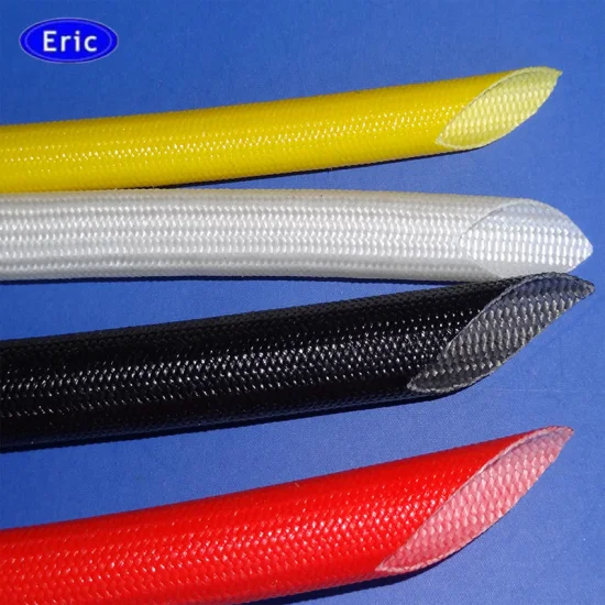 High Temperature 2751 Silicone Rubber Fiberglass Insulation Tube